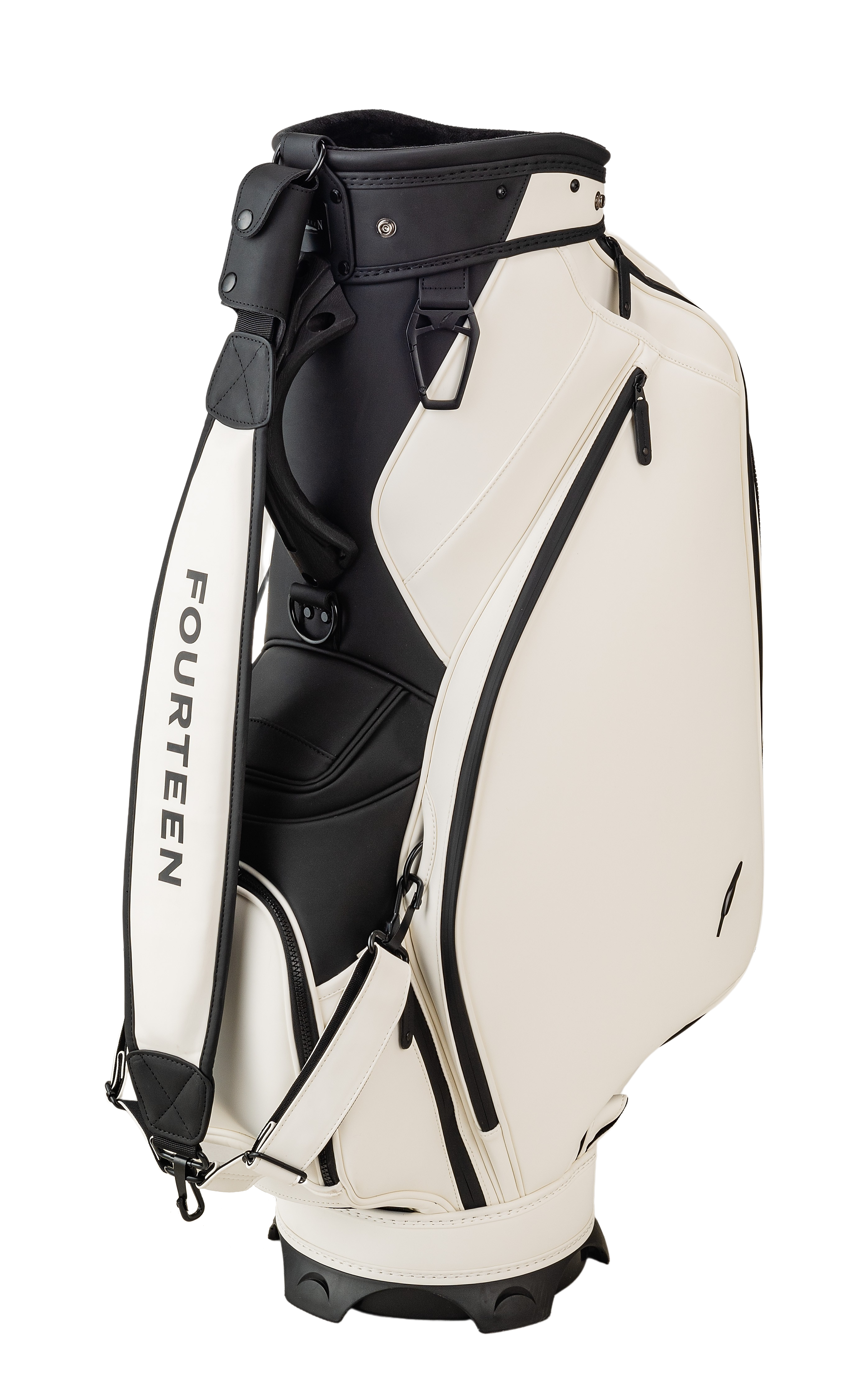 FOURTEEN ゴルフバッグ ホワイト FOURTEEN（フォーティーン） キャディバッグ : GDOゴルフショップ